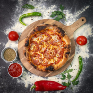 Pizza Aglio Diavolo (Picantă)