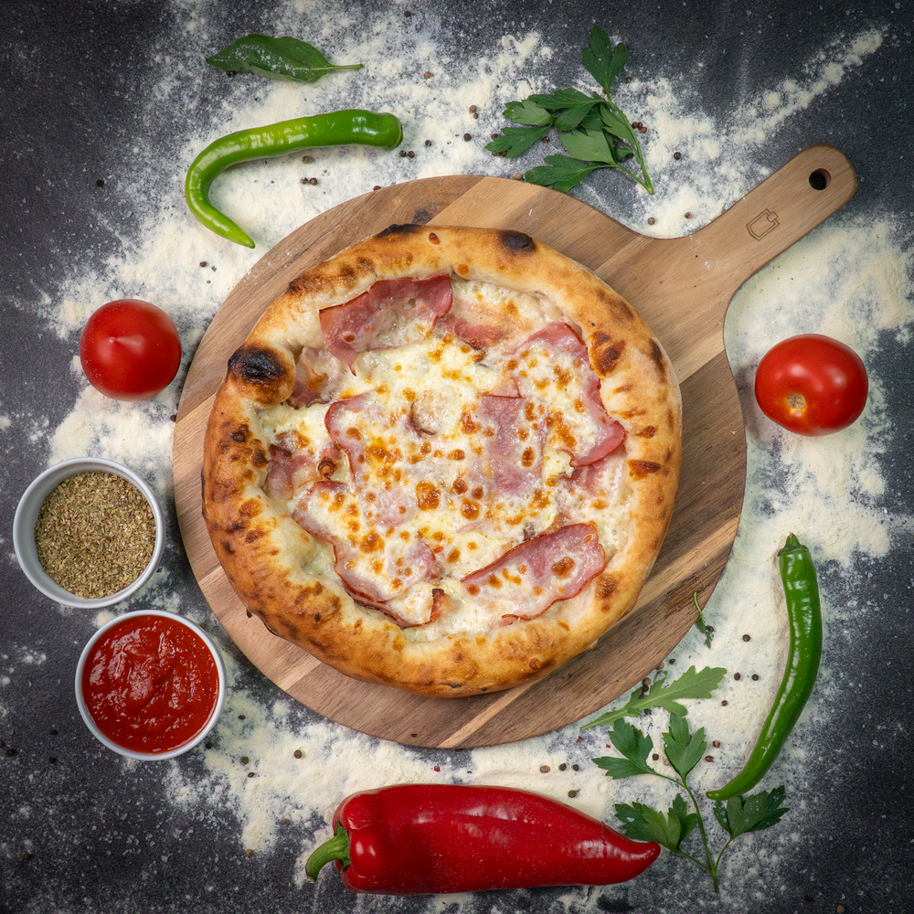 pizza carbonara